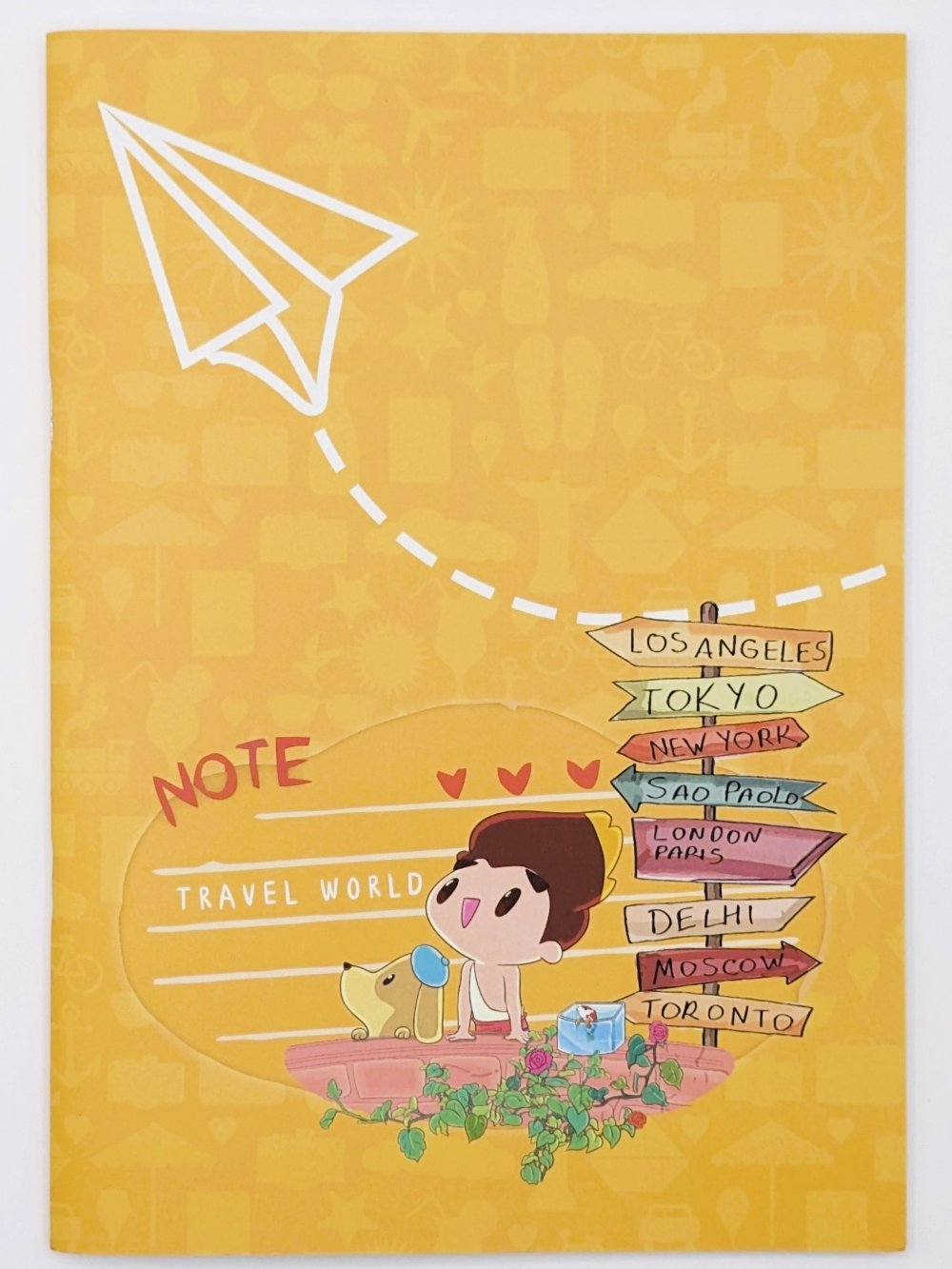 小八將A5筆記本_旅行 是我的解藥款 (格文內頁)