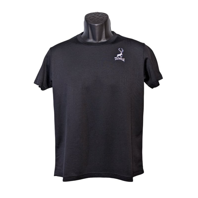 梅花鹿神-運動機能T恤 (吸濕排汗涼感透氣) 刺繡款