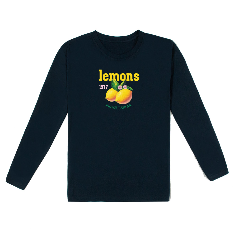 長袖棉T_檸檬
