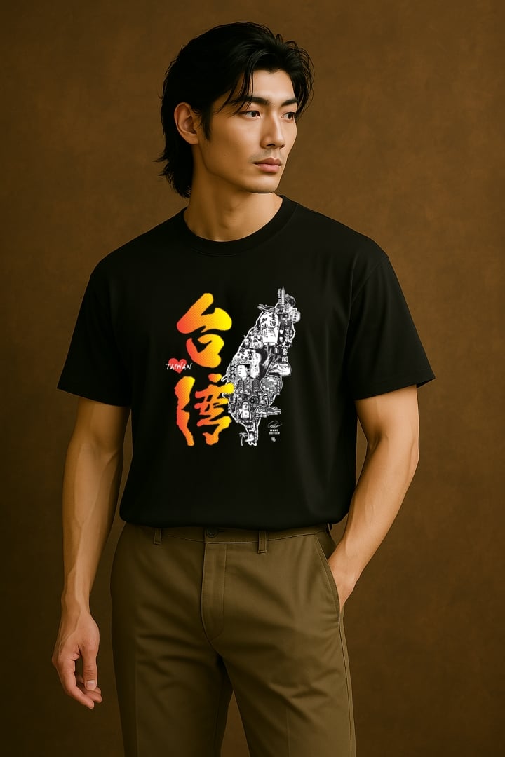 台灣必買伴手禮｜經典台灣T恤