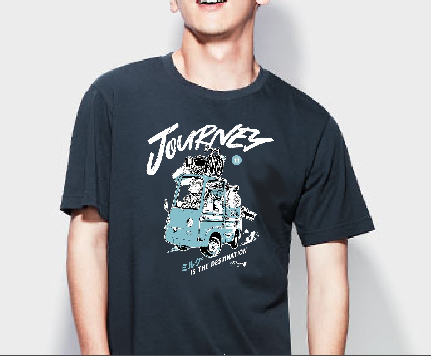 牛奶車車T恤 (牛年)