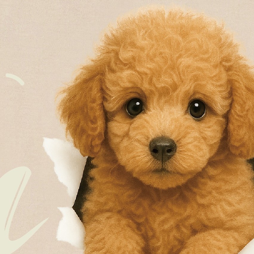 【洞洞犬】Bow~貴賓狗Ｔ恤