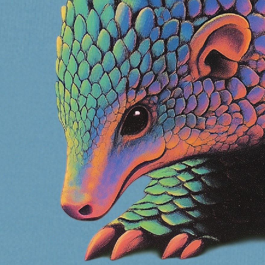 pangolin穿山甲T恤