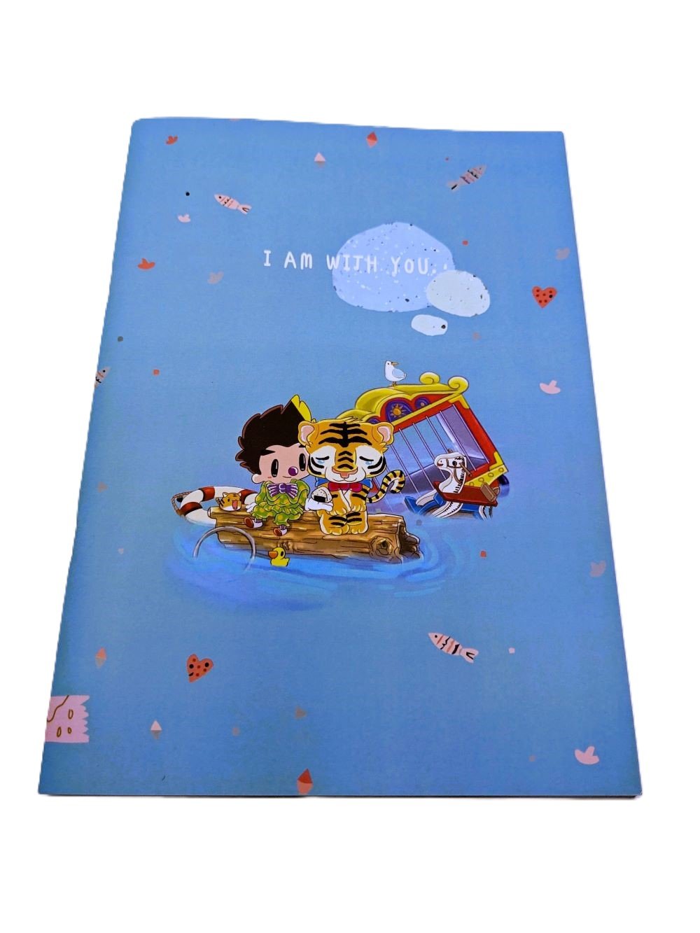 小八將A5筆記本_沒事! 我陪你款(格文內頁)