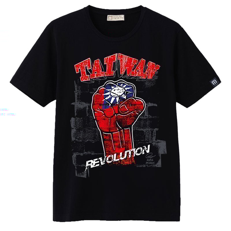 國旗T恤-經典黑