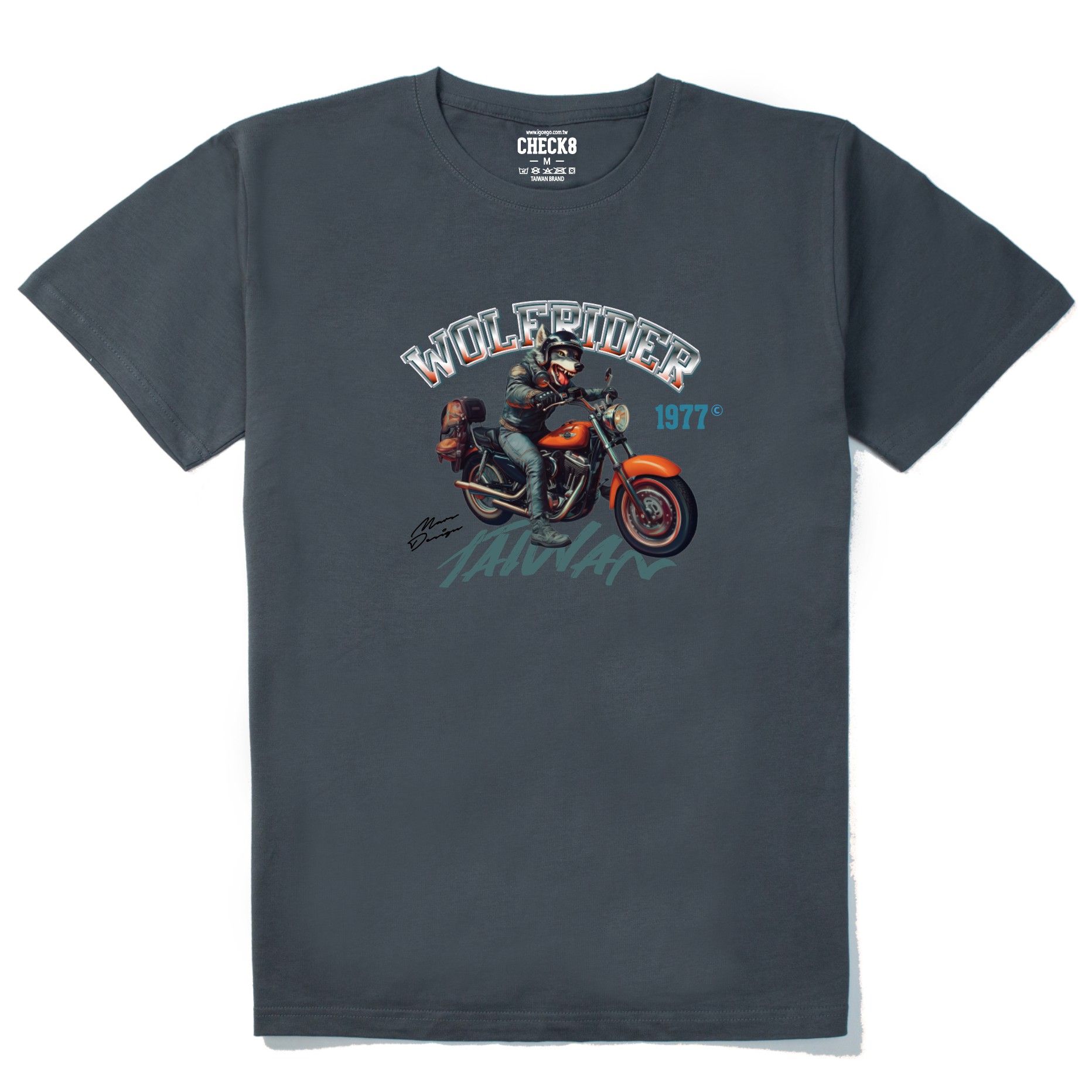 「WOLF RIDER 1977 TAIWAN」野狼重機