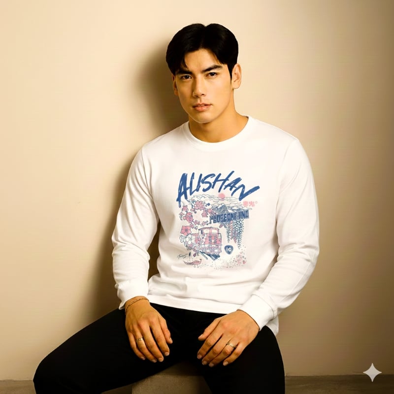 阿里山日見來光長袖T恤｜藝術家設計款