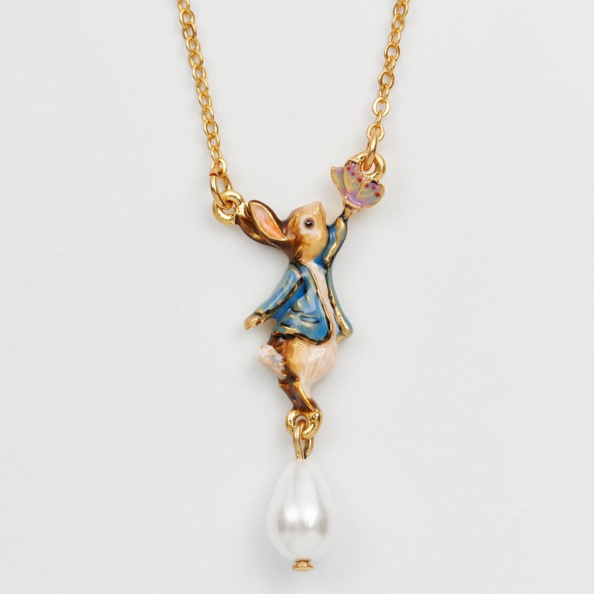 Fable England 彼得兔珍珠項鍊