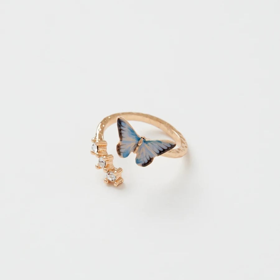 Fable England 藍蝴蝶戒指