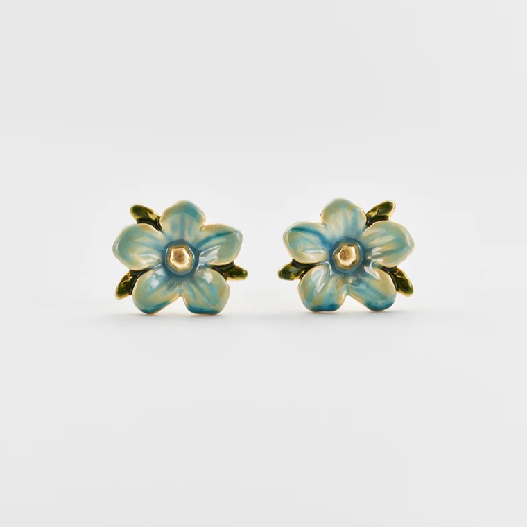 Fable England 勿忘我小耳環