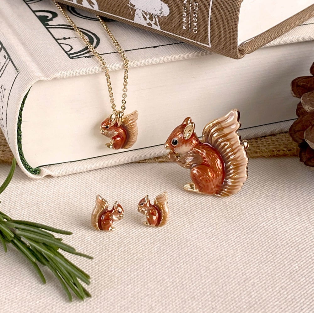 Fable England 紅松鼠項鍊