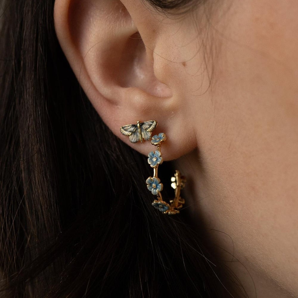 Fable England 藝術蝴蝶耳環