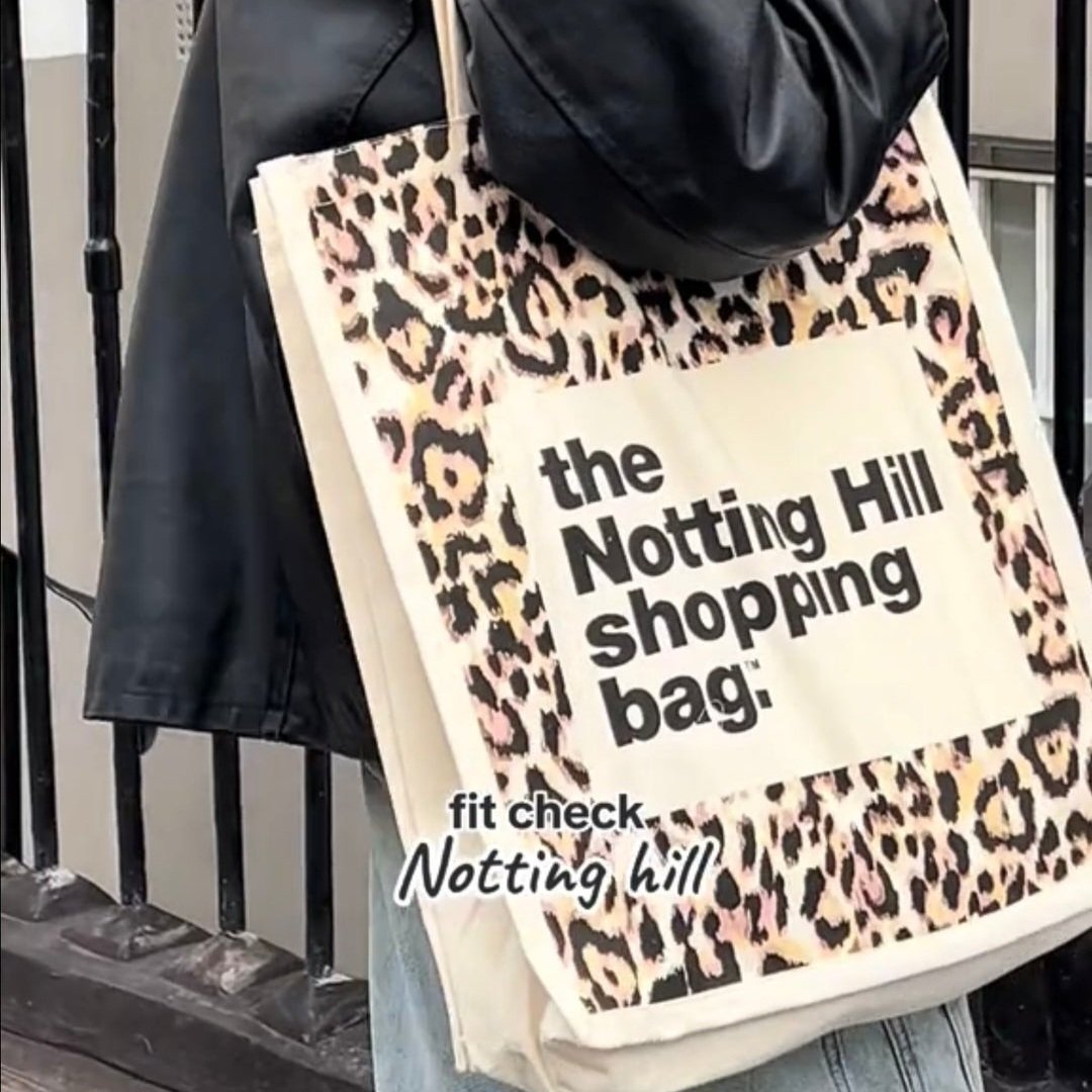Notting Hill 豹紋托特包 Notting Hill 豹紋托特包