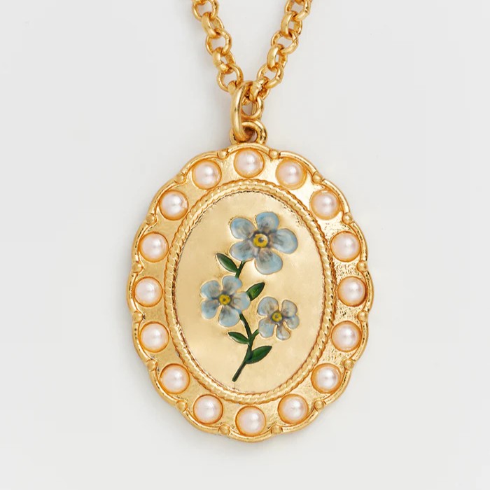 Fable England 勿忘我古典項鍊