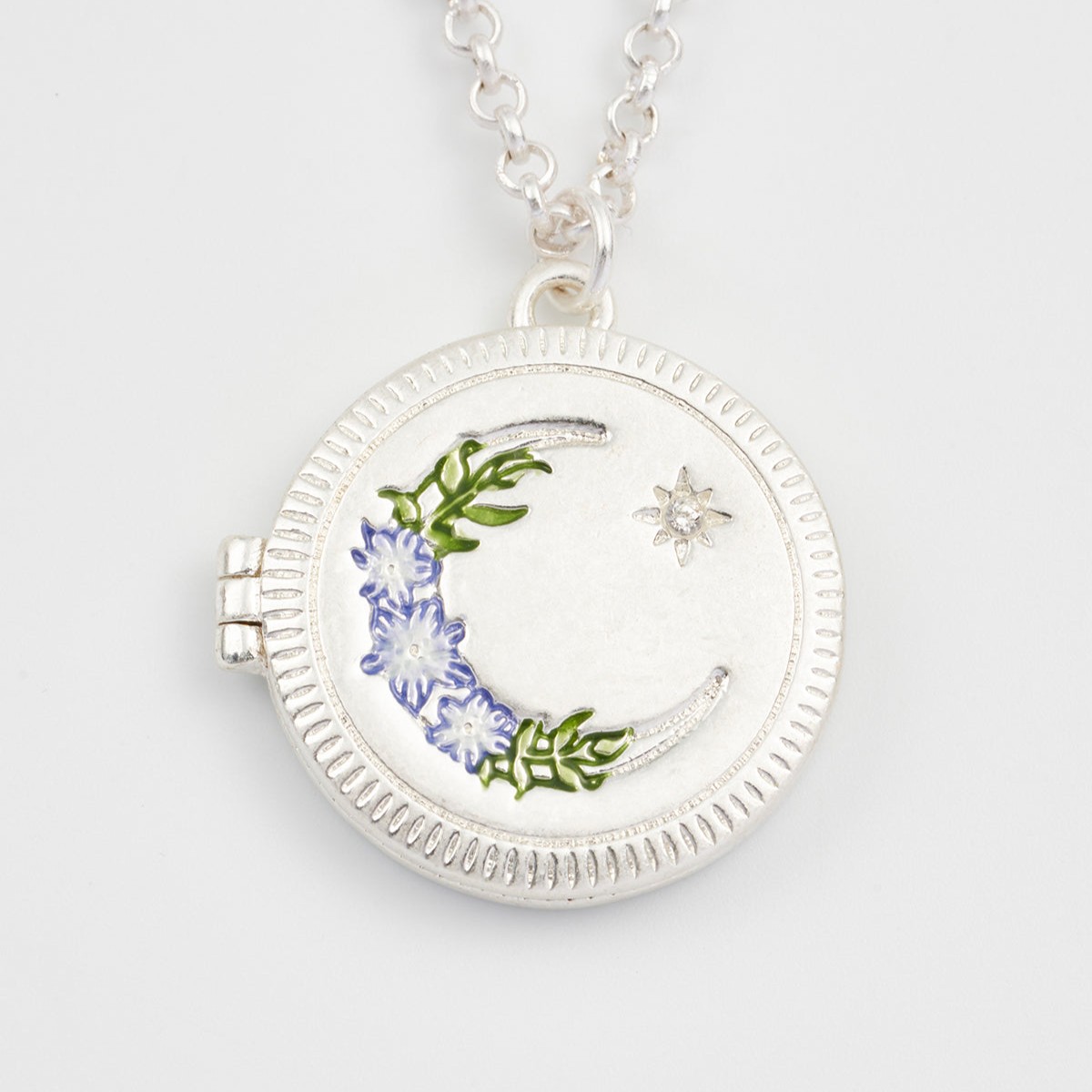 Fable England 夜影花月相片項鍊