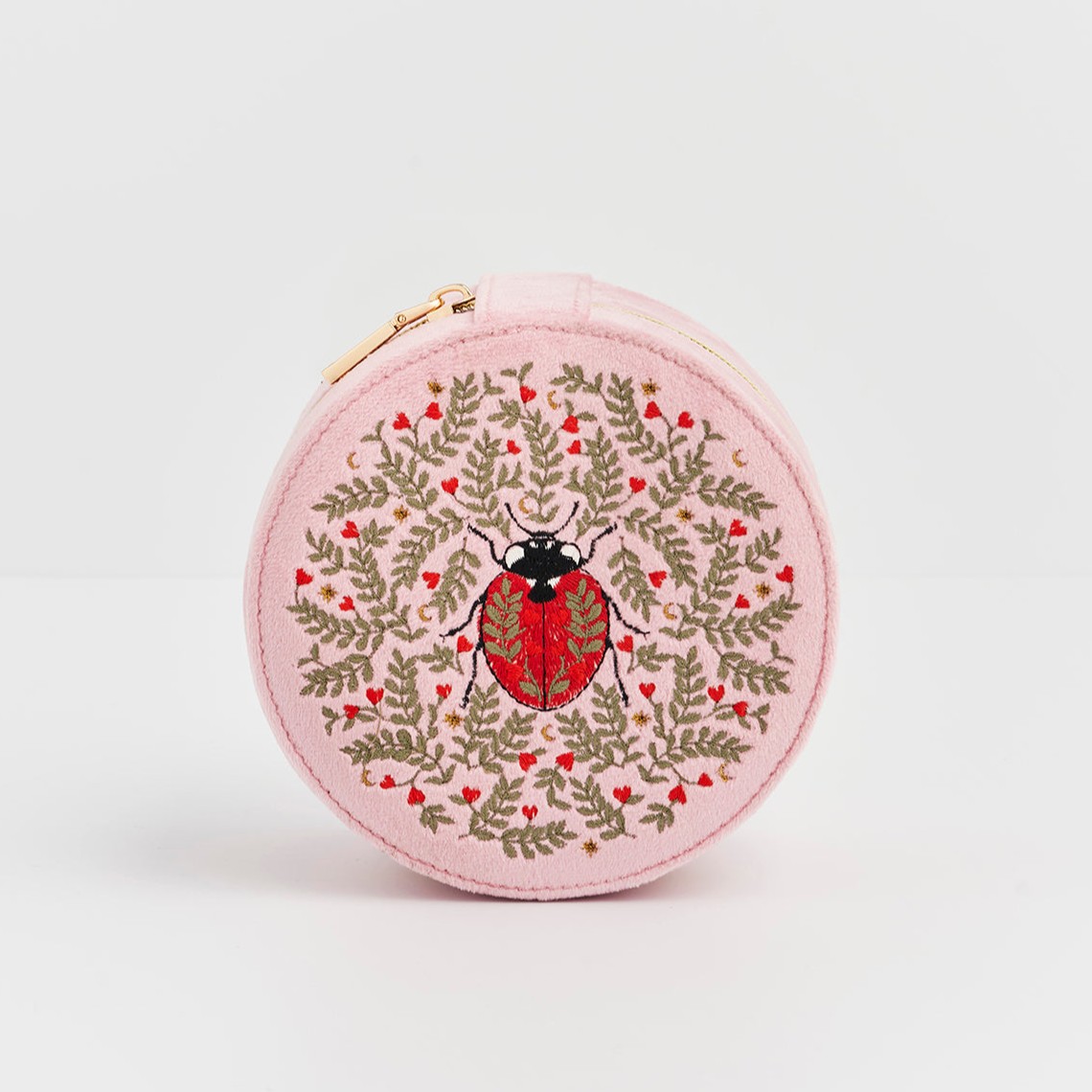 Fable England 瓢蟲刺繡飾品盒