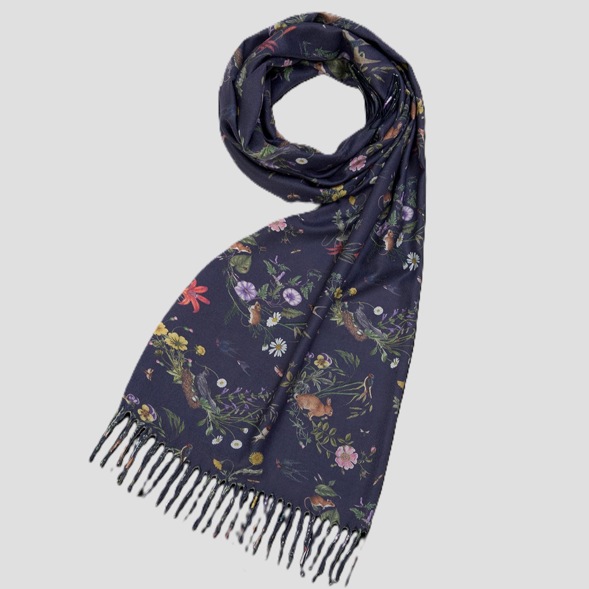 Fable England 奔跑兔流蘇圍巾