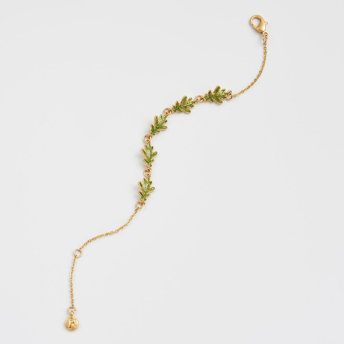 Fable England 綠橡葉手鍊