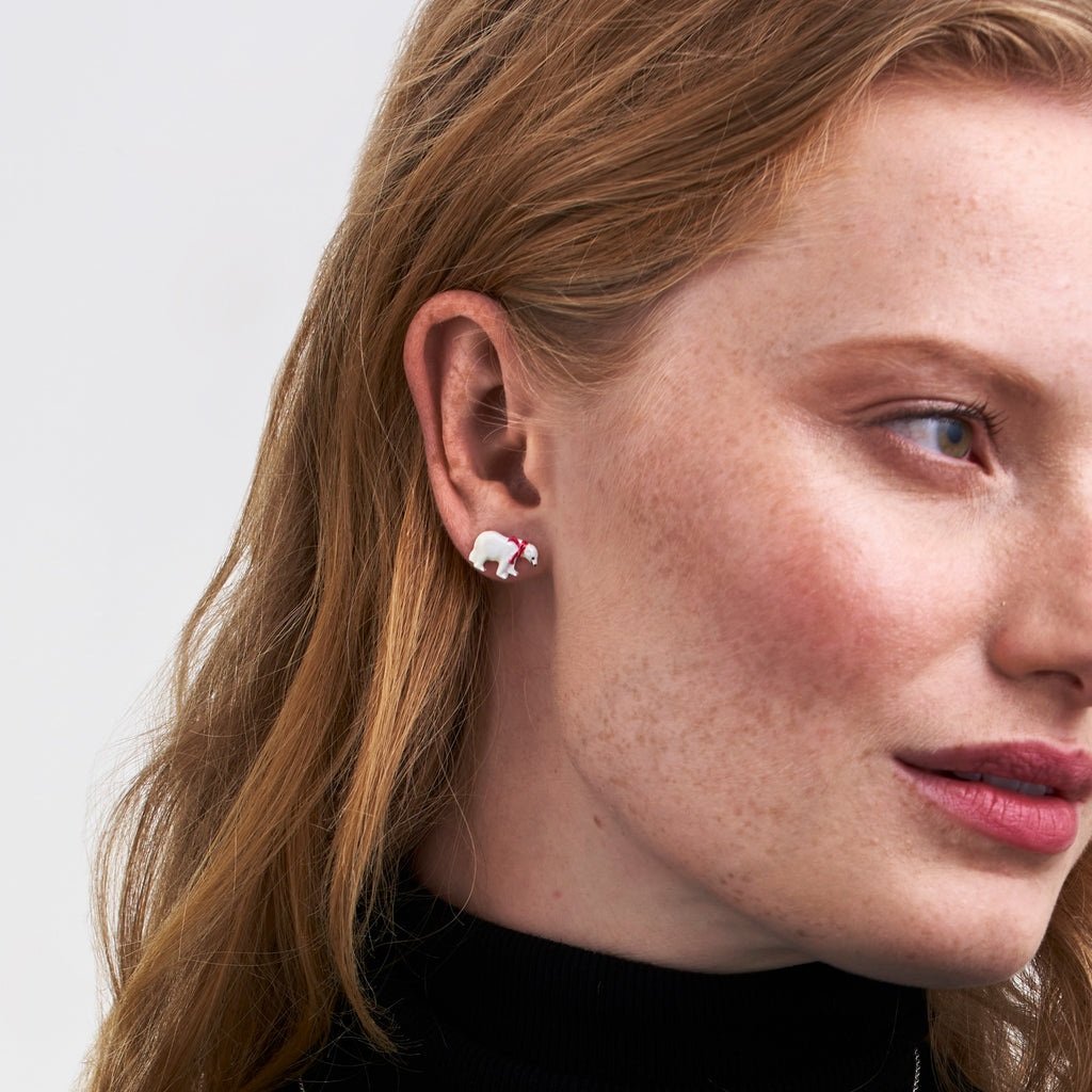 Fable England 北極熊耳環