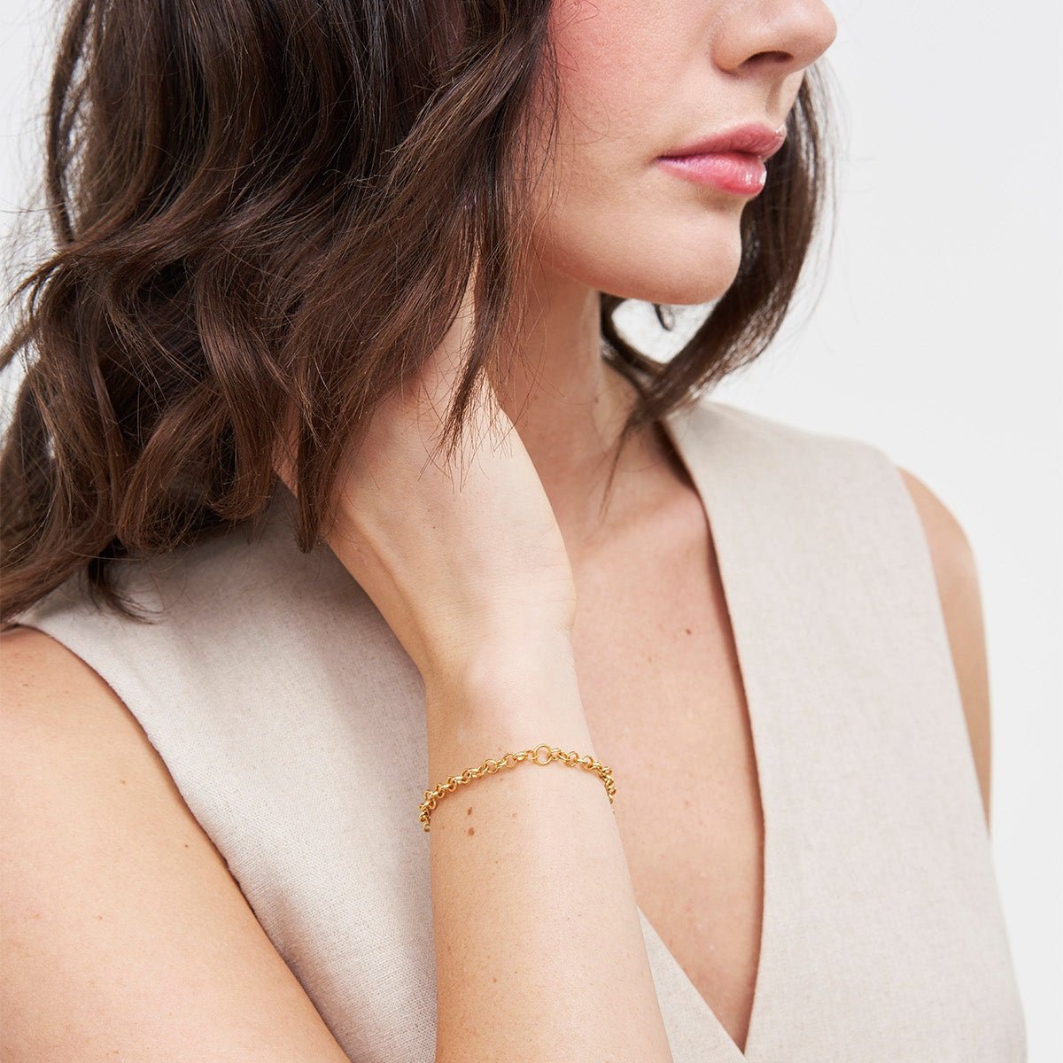 Fable England 金色單鍊手鍊