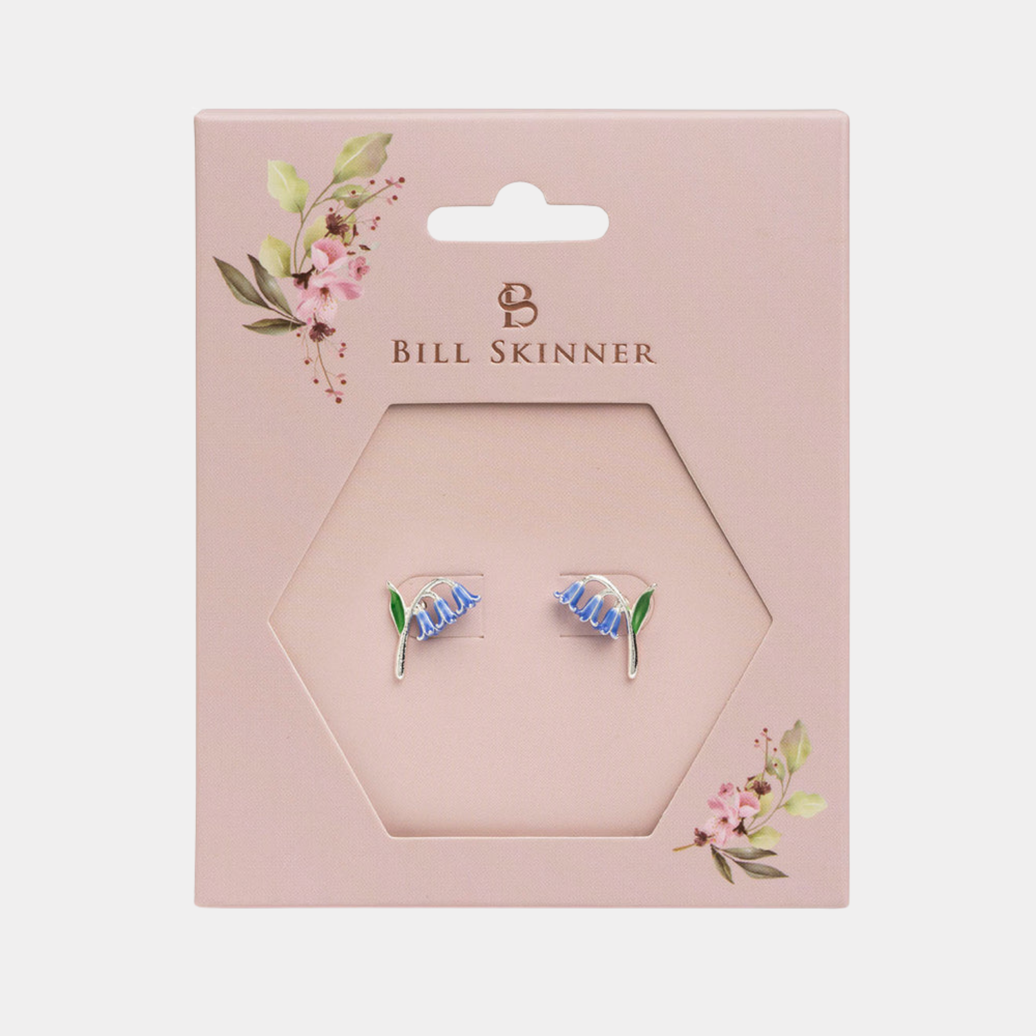 Bill Skinner 藍風鈴小耳環