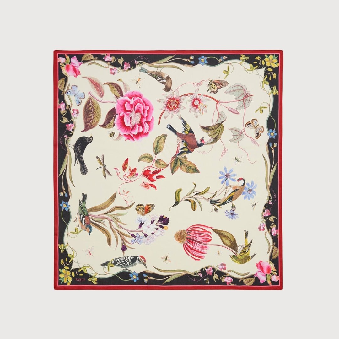 Fable England 夢境樂園絲質絲巾