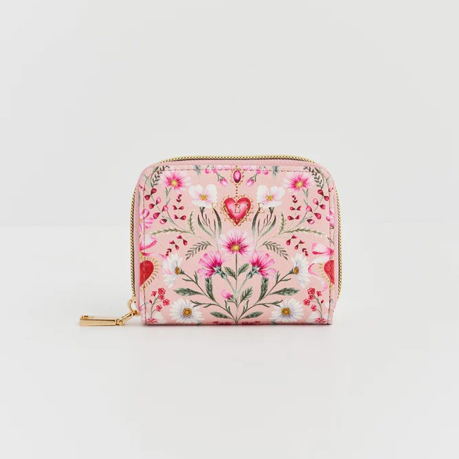 Fable England 花卉愛心小短夾