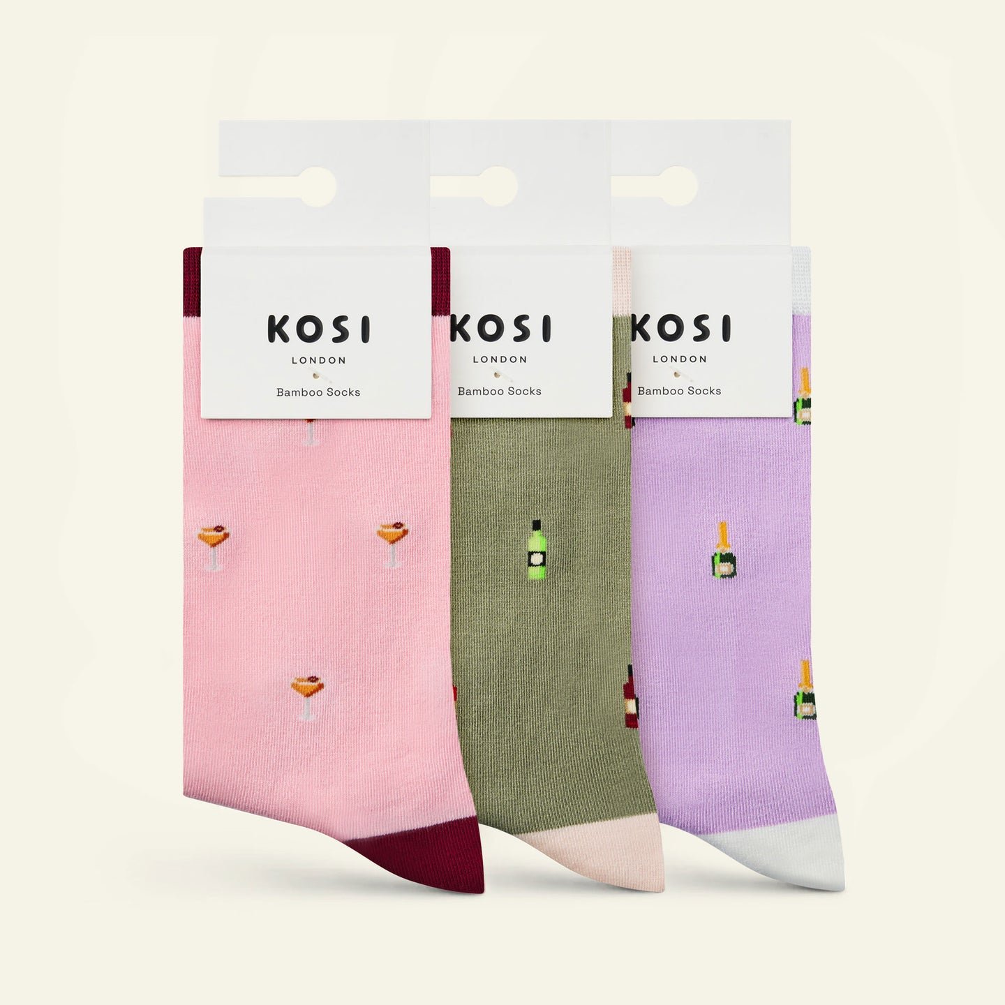 Kosi 觸感襪禮盒 / 三雙