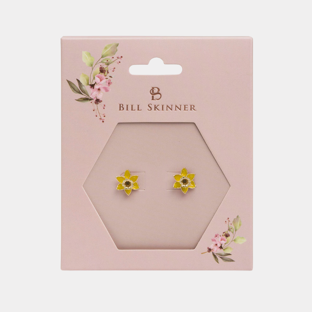 Bill Skinner 水仙花小耳環