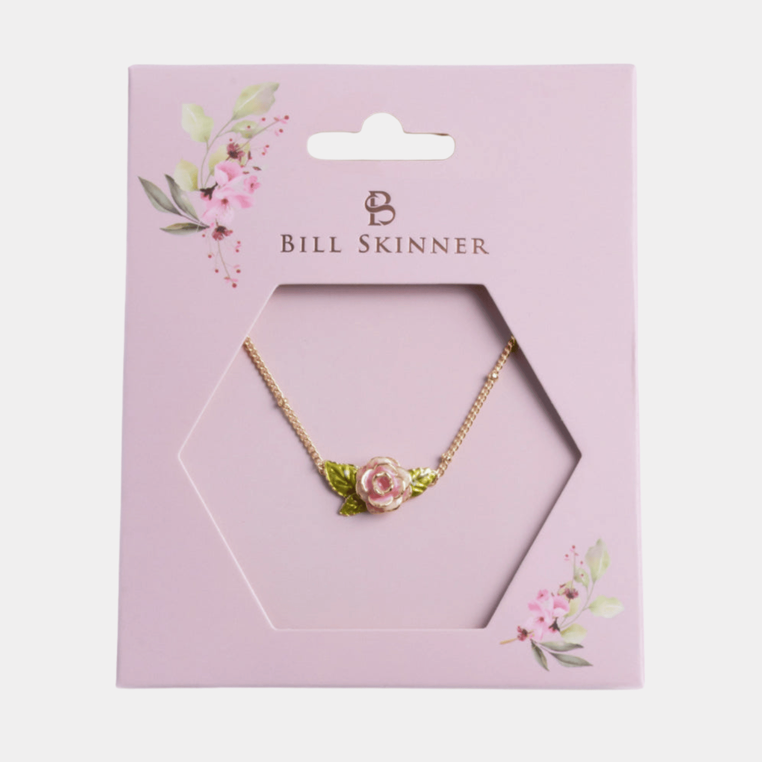 Bill Skinner 復古玫瑰項鍊