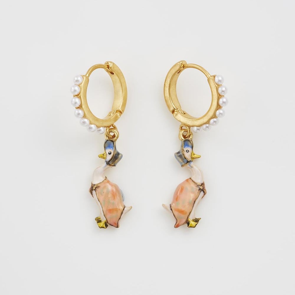 Fable England 潔瑪鴨耳環