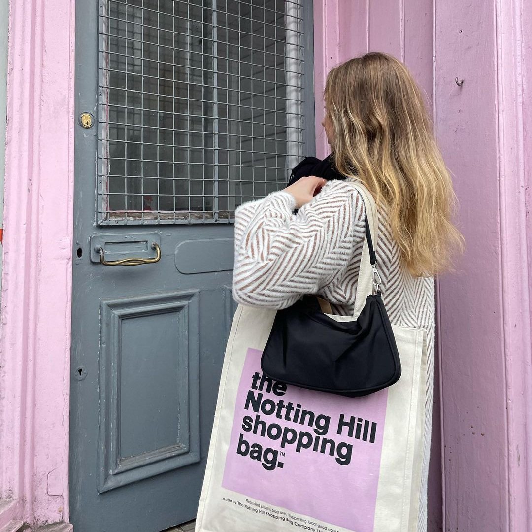 Notting Hill 色塊托特包