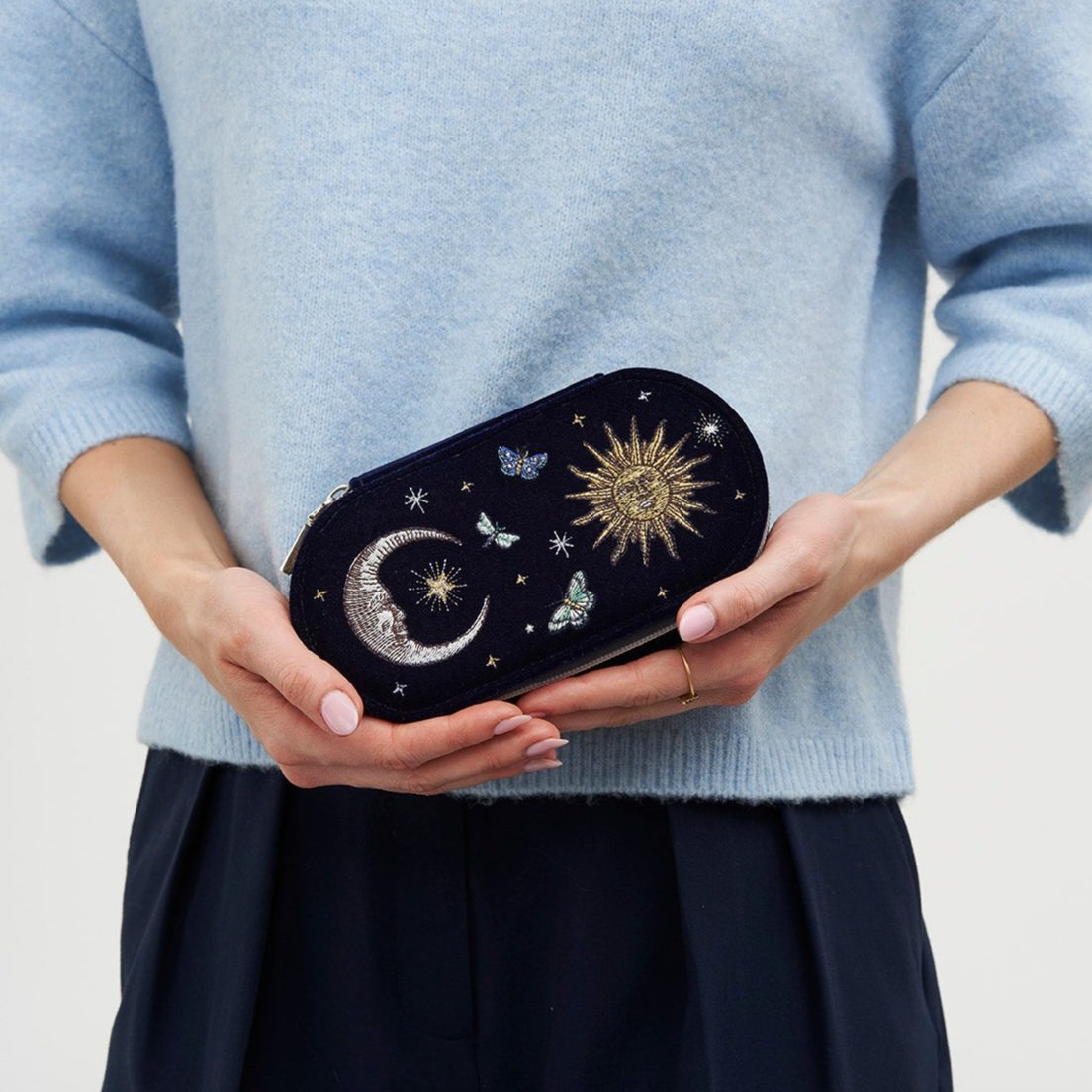 Fable England 星空刺繡飾品盒