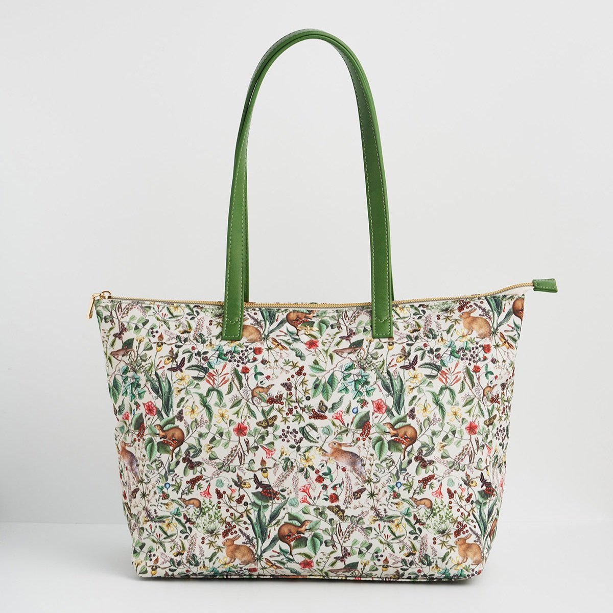 Fable England 花園印花托特包