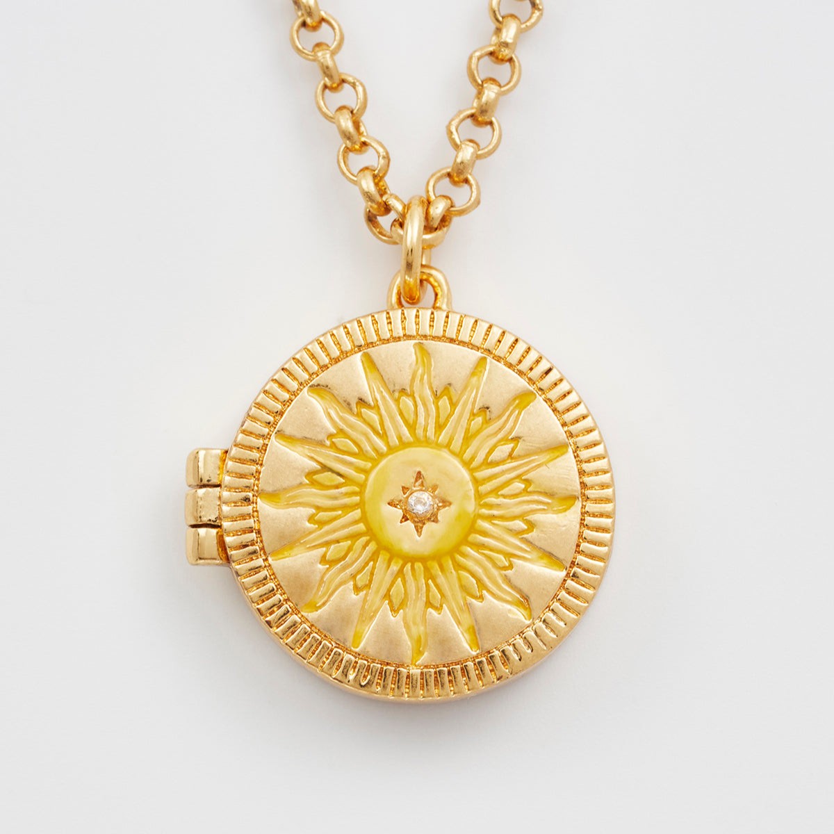 Fable England 太陽相片項鍊