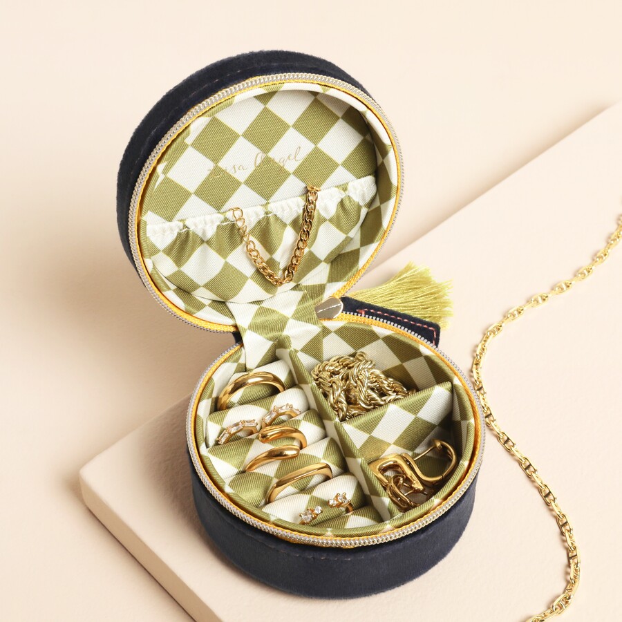 Lisa Angel 獨角鯨刺繡飾品盒