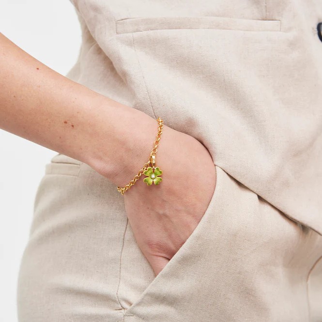 Fable England 幸運草珍珠手鍊