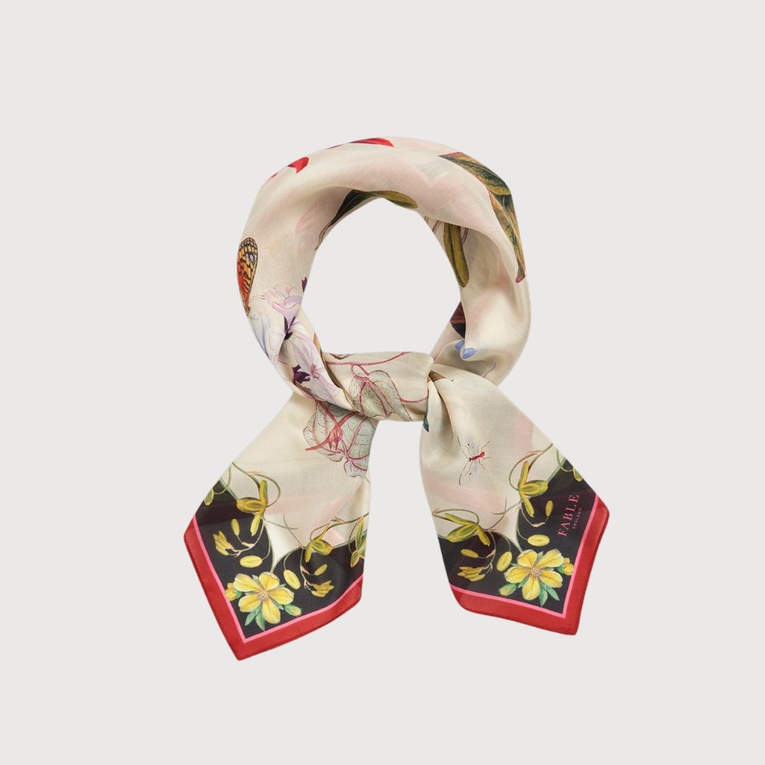 Fable England 夢境樂園絲質絲巾