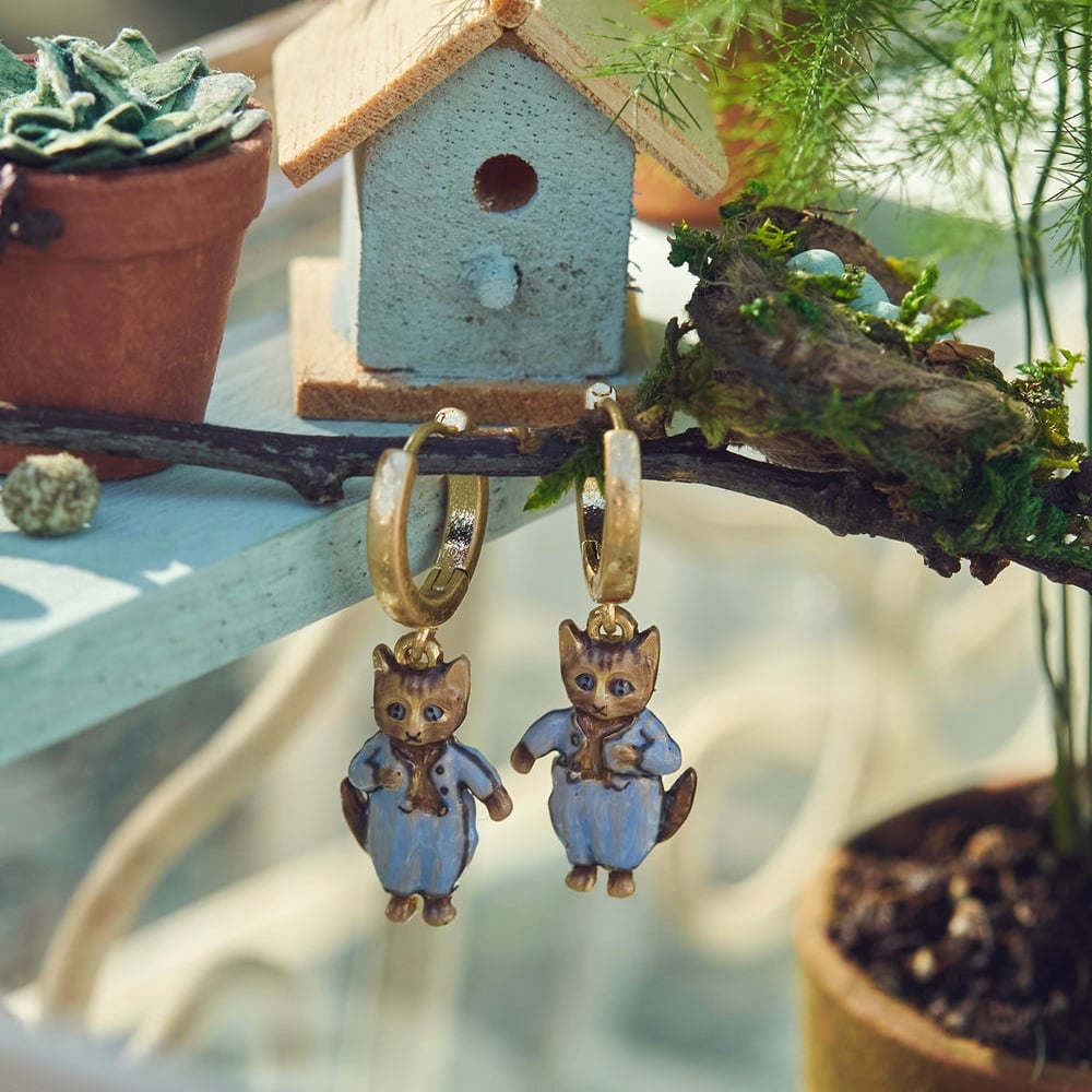 Fable England 湯姆貓耳環