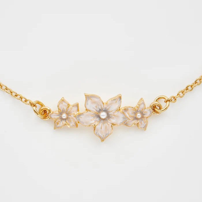 Fable England 茉莉花珍珠手鍊