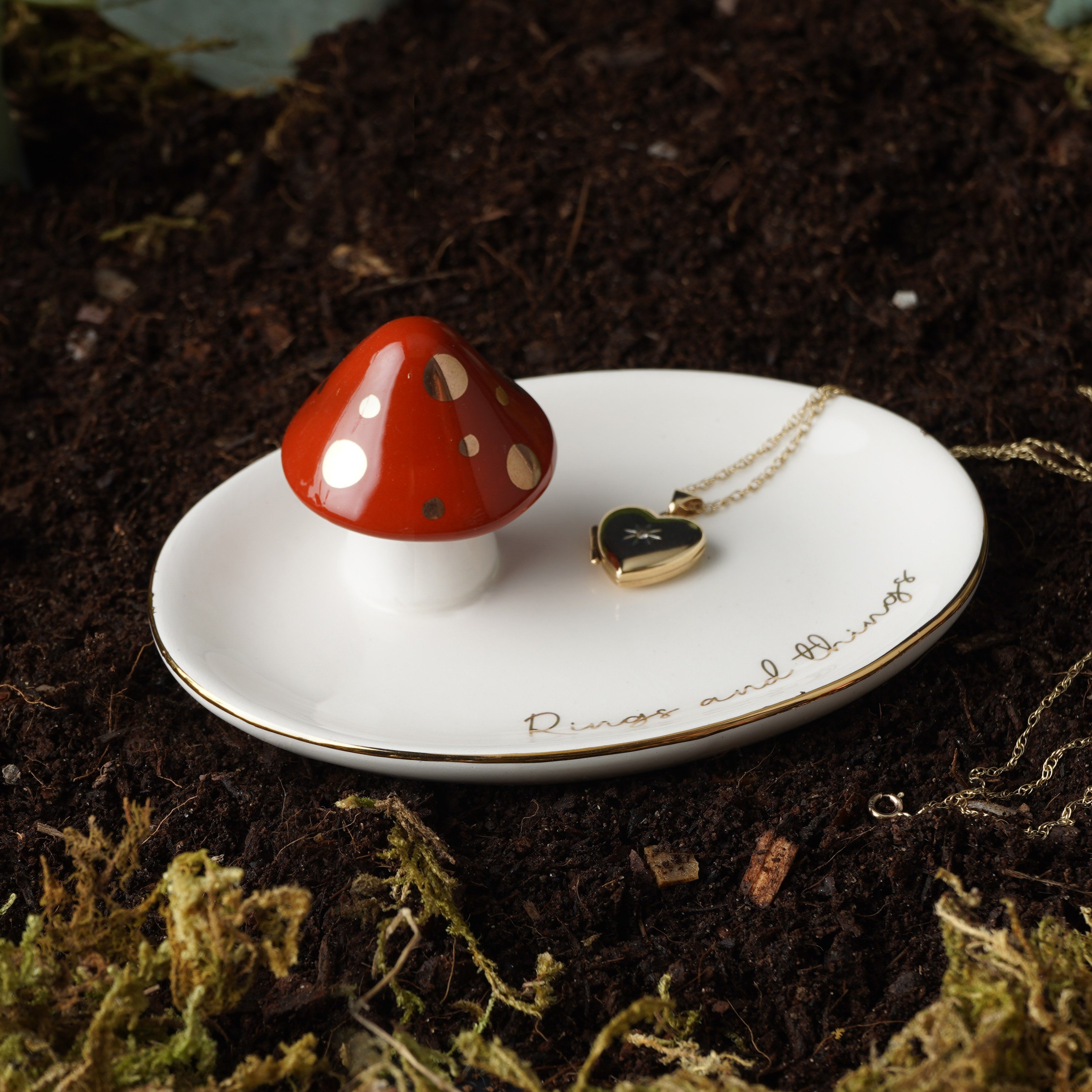 CGB 童話蘑菇飾品盤