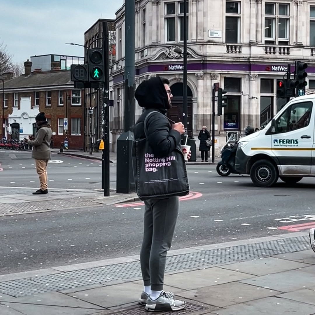 Notting Hill 丹寧托特包
