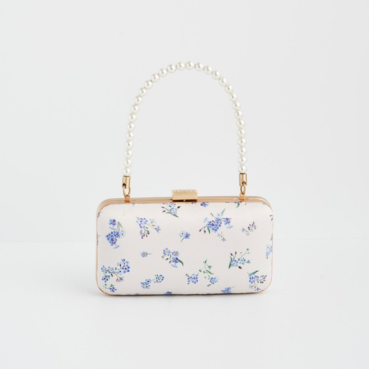 Fable England 勿忘我珍珠手提包