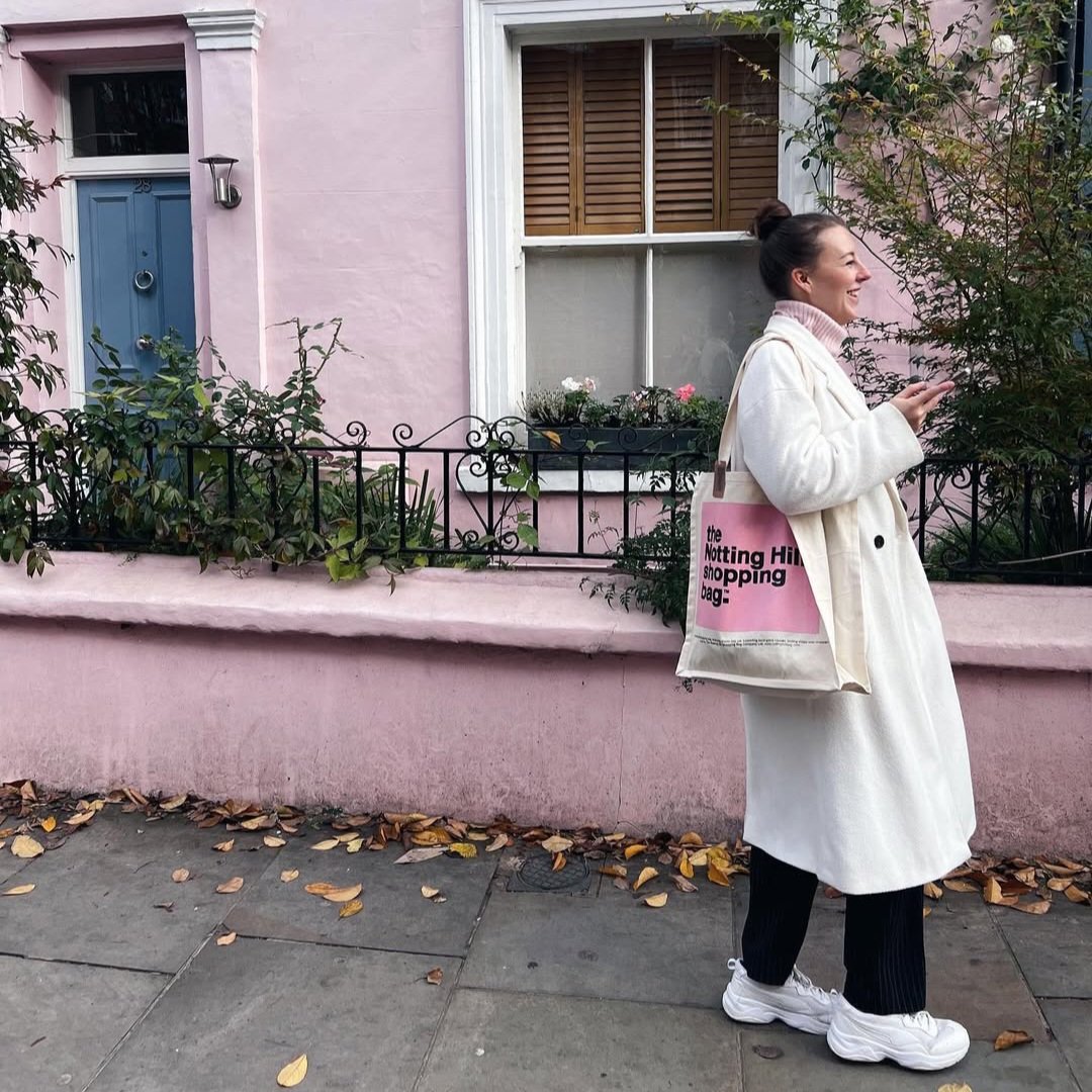 Notting Hill 色塊托特包