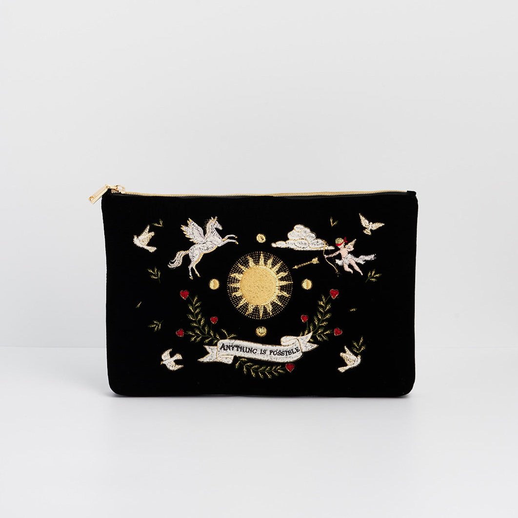 Fable England 星夜刺繡收納包