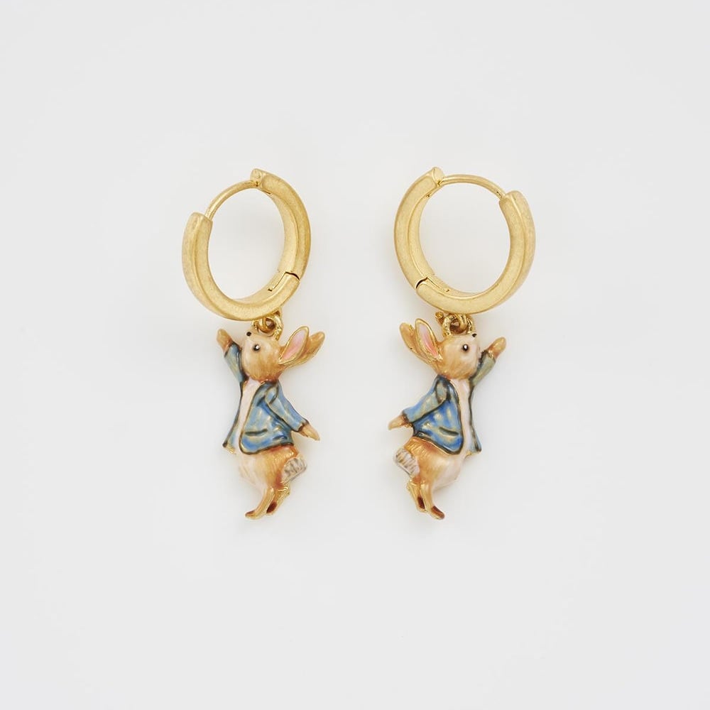 Fable England 彼得兔耳環