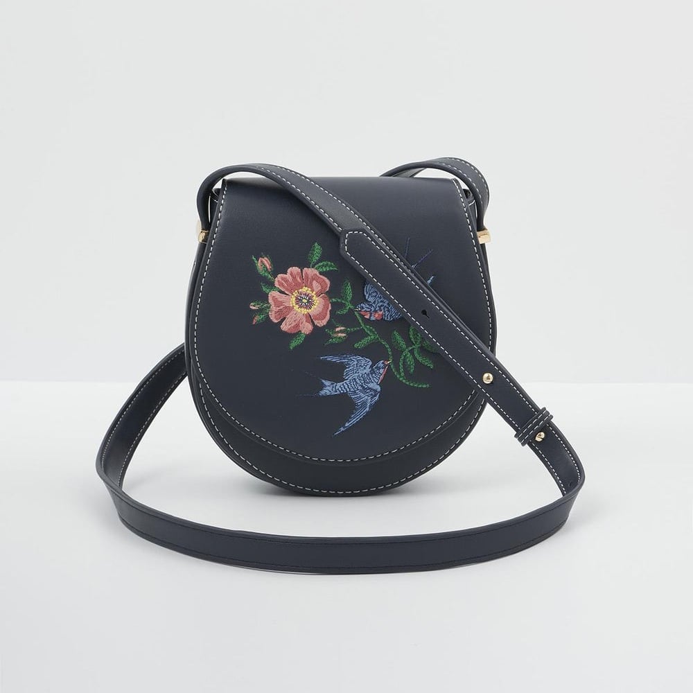 Fable England 燕子刺繡馬鞍包