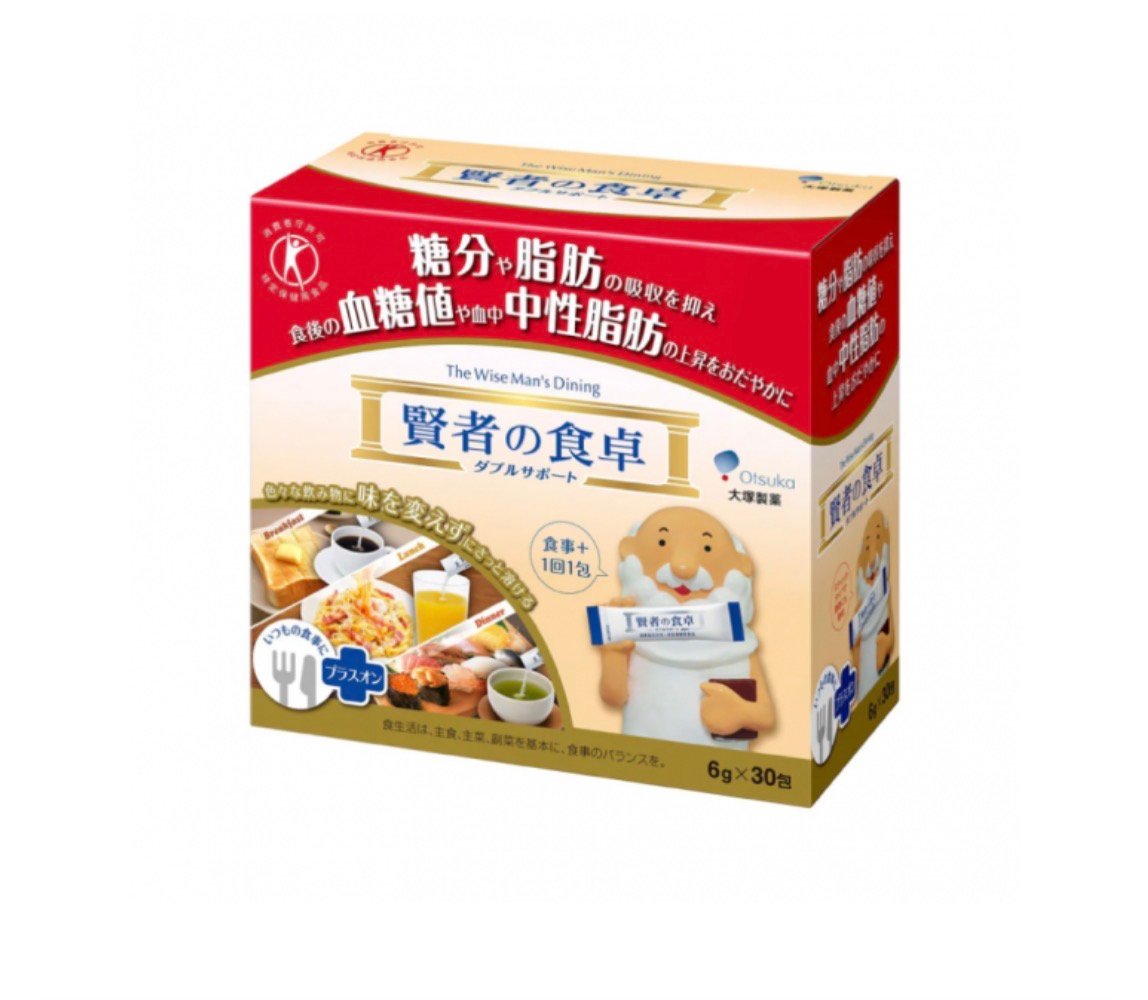 大塚製藥 賢者的食卓膳食纖維雙效粉末包 6g×30包