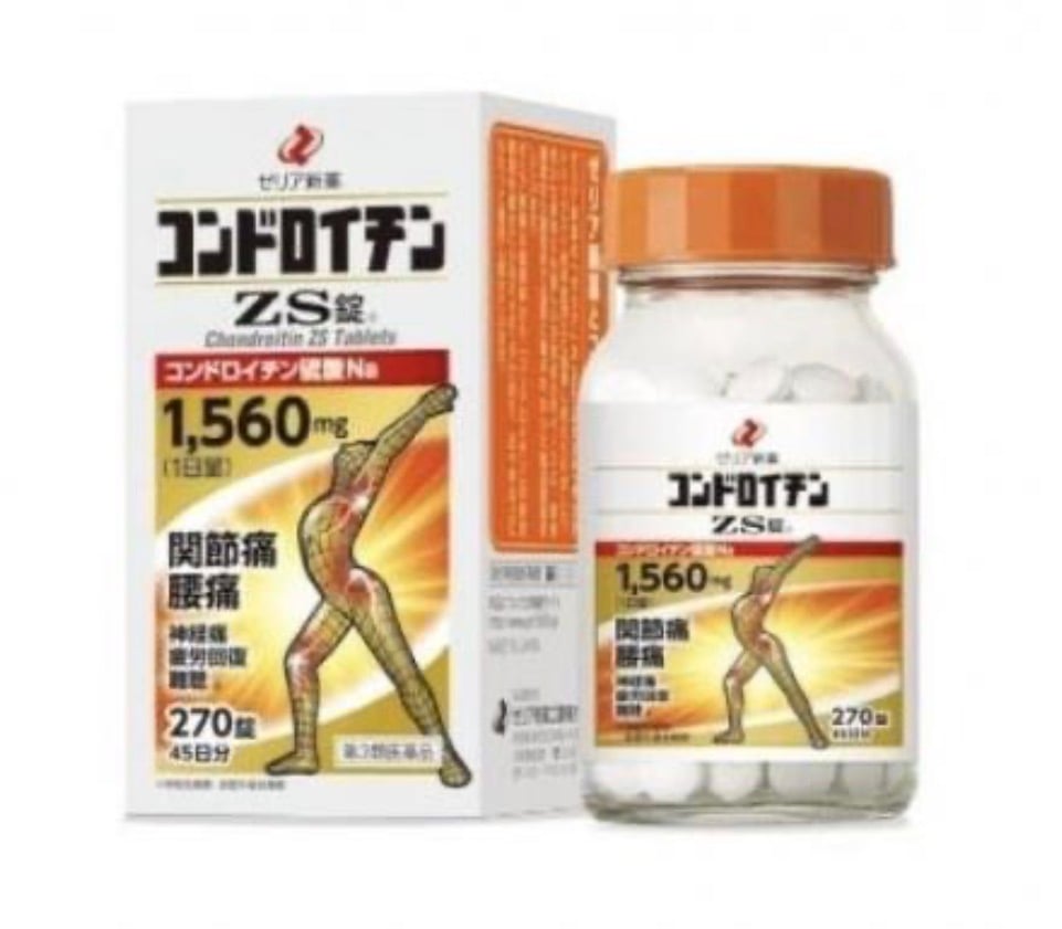 （特）日本境內版 Zeria新藥ZS硫酸軟骨素 270錠