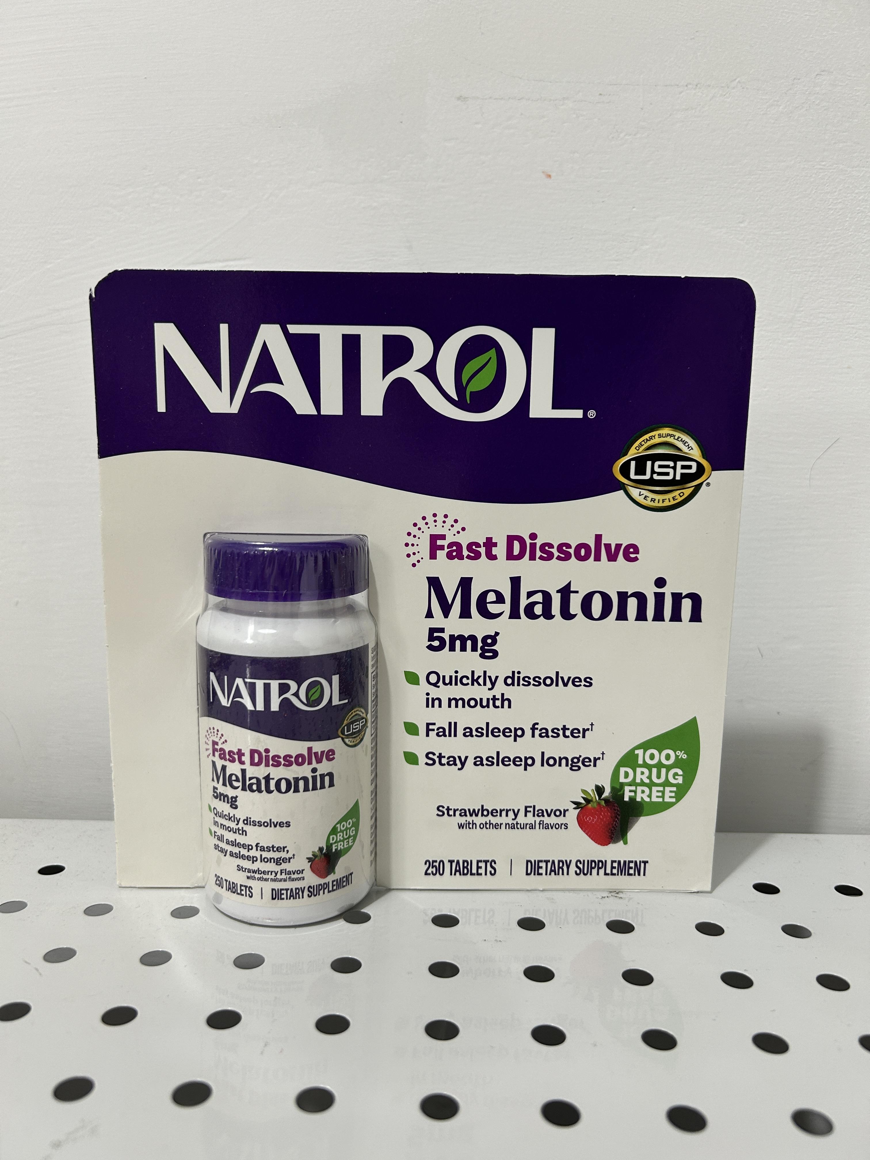 美國🇺🇸 Natrol 褪黑激素 5mg 250顆 新包裝 效期2027/9/30